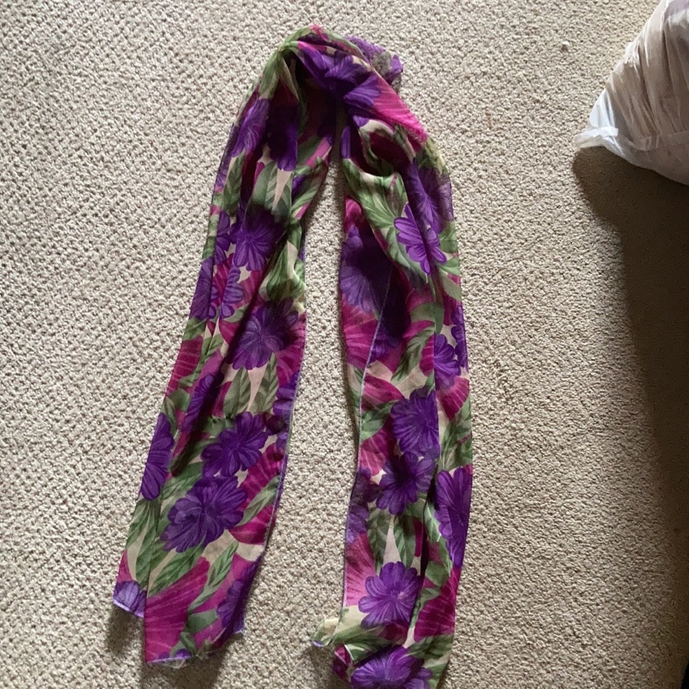 Floral Scarf - Picture 2 of 2